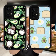 Q33 Avocado soft Casing for Samsung A34 A55 A54 A36 A15 A35 S25 Ultra A16 A24 A05S A25 A56 A04s A14 