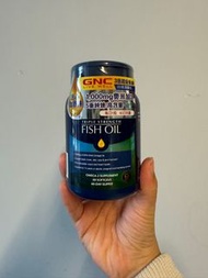 GNC 3倍超級魚油 (60粒膠囊裝)