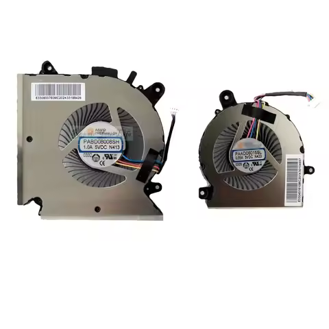 Laptop CPU GPU Cooling Fans Cooler for MSI GF65 Thin 10SD 10SDR 10SE 10SER 9SD 9SE 9SEX 9SEXR PABD08