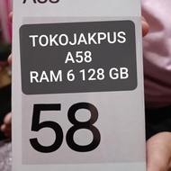 Oppo A58 Ram 6 128 GB