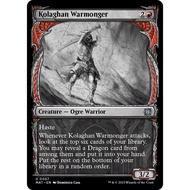 Kolaghan Warmonger (Showcase) - March of the Machine: The Aftermath (MAT) MTG