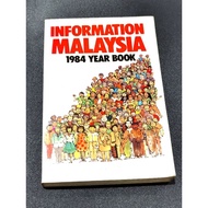 Information Malaysia 1984 Year Book Vintage Collectibles
