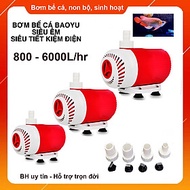 Máy bơm nước bể cá cảnh BAOYU BY102 BY103 30W BY104 40W BY105 50W cao cấp, siêu bền, tiết kiệm điện.