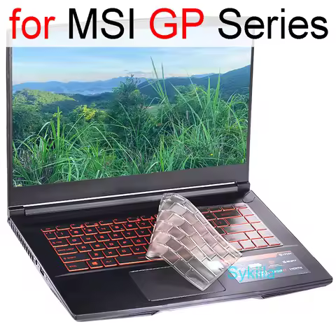 Keyboard Cover for MSI GP76 GP75 Leopard GP73 GP72 GP66 GP65 GP63 GP62 GP70 GP60 Gaming Silicone Lap