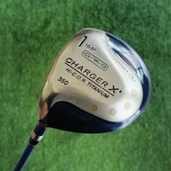 ** ไม้กอล์ฟมือซ้าย ** 🏌️Driver A.M.C. CHARGER X Hi-COR Titanium หน้าเด้ง!!! องศา 10.5 VITAL CARBO - 
