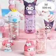 DRINKING BOTTLE / KUROMI HEAD drinking BOTTLE / MELODY / CINNAMOROLL / children's drinking bottle
