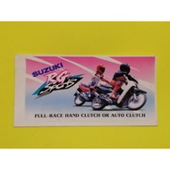 suzuki RG SPORTS original vintage sticker rgv rgs rg sport