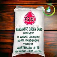 สารกรอง MANGANESE ZEOLITE GN 25 ลิตรต่อถุง