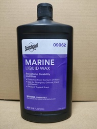 3M 09062 SCOTCHGARD Marine Liquid Wax 9062 ครีมเคลือบเงา รถ/เรือ  Sz 1 Ltr