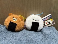 amuse 熊仔飯糰 長尾山雀飯糰 公仔掛飾