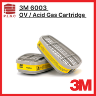 3M 6003 Organic Vapor Cartridge ( Use for 3M 6000 Series Reusable Respirator )