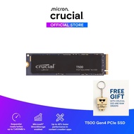 Ct500t500ssd8 Crucial T500 SSD M.2 PCIe Gen4 NVMe 500GB - Genuine product