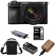 Sony Alpha a6700 Mirrorless Camera Body with E 18-135mm f/3.5-5.6 OSS Lens Bundle with Shoulder Bag,