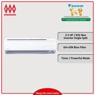 Daikin FTV 60PBV1MF/RV60PBV1M 2.5HP R32 Non Inverter Single Split Air Conditioner (Deliver within Klang Valley Areas Only) | ESH