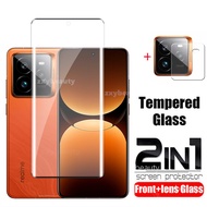 2in1 Full Cover Curved Tempered Glass Screen Protector For Realme GT 7 Pro 5G 2024 Phone Protective 