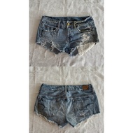 Y2k 2hand low-rise jean shorts