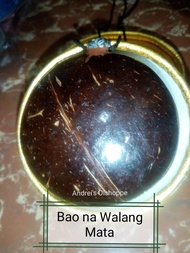 Kwintas na bao may isa Mata at walang mata(BIG SIZE)