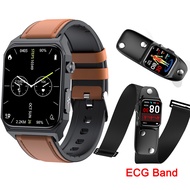 New 2023 E530 Blood Glucose Monitor Health Smart Watch Men ECG+PPG Blood Pressure Measurement IP68 Waterproof Sport SmartWatch