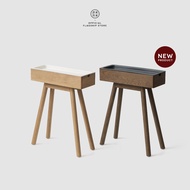 LAYER S I Oak Wood Side Table
