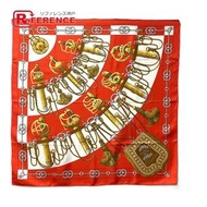 HERMES Carré 90 Cliquetis Katikachi 劍圖案圍巾