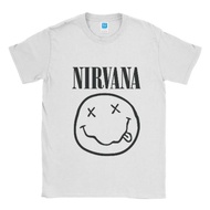 Nirvana Smiley White Band T-Shirt