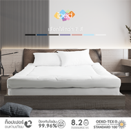 ibed Topper ท็อปเปอร์รุ่นนุ่มแน่นและ รุ่นExtra (สี Snow)ทอปเปอร์เนื้อผ้าป้องกันไรฝุ่นท้อปเปอร์ 3.5 ฟ