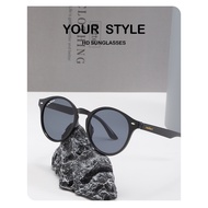 1 WEST KOREAN STYLE SUNGLASSES ROUND LENSE POLARIZED SUNGLASSES(1W-9510)