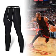 Readystock 🔥 Men's Compression Tights Pants Gym Fitness Sports Leggings Jogging Pants - Seluar Sukan