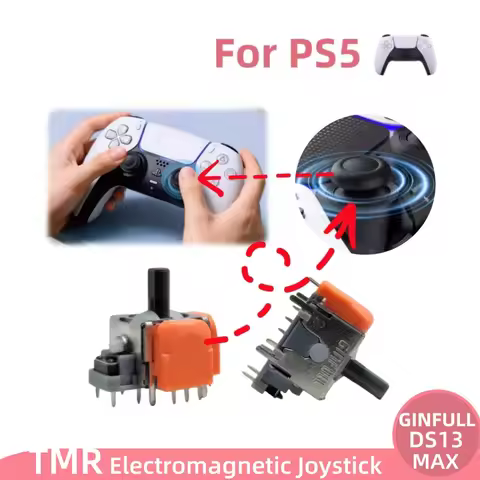 10/20/30PCS 2nd Generation TMR Electromagnetic Joystick DS13 MAX 3D Analog Stick Rocker for PS5 Game