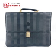 FENDI復古山核桃 Logo 商務包