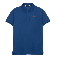 ELLE HOMME APPARELS เสื้อยืดโปโล Smart fitทอลายที่ปกและขอบแขน W8K912