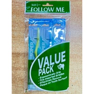 Follow Me Tooth Brush Soft, Medium, Hard,New packing 1pc