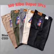 100 Thousand Get 3 Pcs Premium Quality Men's Chinos Shorts Plain Shot Pant