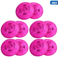 10PCS(5pairs)3 tranquillt 3M 2091 filter for 6200,6800,7502 respirator US