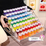 Doudou🌈 Bean Storage Box 63-Color Bean Storage Box Small Bottle Storage Sub-bottling Desktop Organiz
