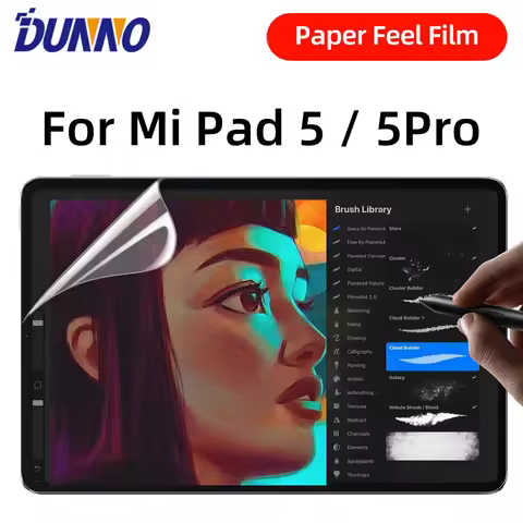Paper Feel Film for Mi Pad 5 Pro 2021 Xiaomi Pad 5 11'' Matte PET Painting Write Tablet Screen Prote