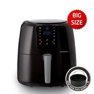 Nồi chiên không dầu Lock&Lock EJF296BLK 7.2 lít - Hàng chính hãng điều khiển cảm ứng chế độ cài đặt
