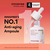 [INNISFREE Official] Black Tea Youth Enhancing Ampoule 50ml - Anti-Aging Firming Radiance & Glow Wri