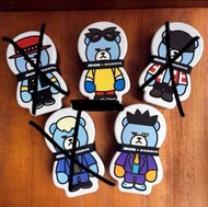 日本正版 Bigbang Krunk Bear 小熊飯盒便當盒 餐盒 權志龍GD TOP太陽大聲勝利 BIGBANG