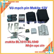 Makita 10.8V 12V MAX 3S 2P 18650 battery circuit case with battery indicator and charger BL1015 BL10