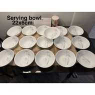corelle shadow iris serving bowl sold per pc