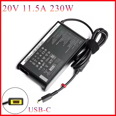 20V 11.5A 230W ADL230SDC3A ADL230SLC3A AC Adapter For Lenovo THINKPAD W540 P71 P72 P73 Y900 Laptop P