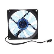 LED Light 3 pin 90mm PC Desktop Computer Case Cooling Cooler Fan Low Noise 9025