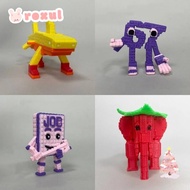 ROXUL  Printed Figure, 67 Brainrot Figure Horror Game Theme Miniature Craft Decoration,  Imaginative