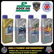 MINYAK SCOOTER ROCK OIL SEMI FULLY SYNTHETIC CITY 4 PLUS SCOOTER 10W30 10W40 5W40 MADE IN UK