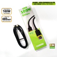 HP Express Cable EXP-CB139 Type C To Type c Fast Charging Data Cable/ High Quality Type C To Type Ch