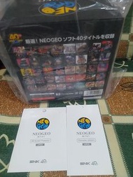 內藏超過100款SNK遊戲NEOGEO mini街机40周年纪念摇杆经复古怀旧日版现货 可選街機家用模式及使用金手指Neo Geo mini 
