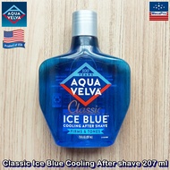Aqua Velva® Classic Ice Blue After Shave 207 ml โลชั่นบำรุงผิวหลังโกนหนวด ให้ความเย็นสดชื่น