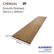 Chengal Timber (Rough, S4S, E4E, E2E) - 1" x 12" x 3ft - ( Kayu Cengal )