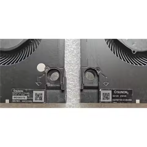 ccGPU CPU COOLING FAN FOR DELL G15 5510 G15 5511 G15 5515 CPU & GPU COOLING FAN DC12V 1A RTX3050 RTX